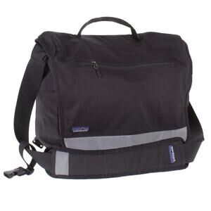 Patagonia Half Mass Black Messenger Shoulder Bag